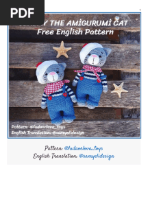 Pattern: English Translation: : @ludaorlova - Toys @samyelidesign