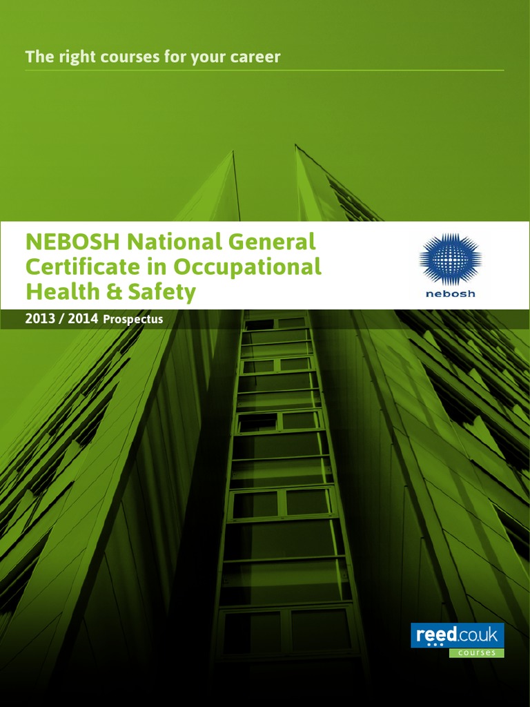 NEBOSH INTERNATIONAL GENERAL CERTIFICATE IN OCCUPATIONAL HEALTH AND SAFETY PDF FREE intelligence overview