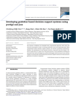 Developing Guideline-Based Decision Support Systems Using Protege and Jess