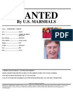 Eric Parker Wanted Poster