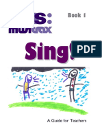 Musitrax Sing Book 1 Teacher Guide