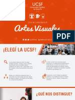 Brochure Lic. en Artes Visuales 2019