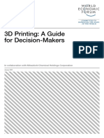 WEF Impacts 3D Printing on Trade Supply Chains Toolkit