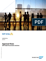 Approval Flows: SAP Ariba Procurement Solutions