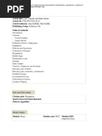 Article Details: Table of Contents