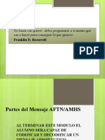 Partes Del Mensaje AFTN