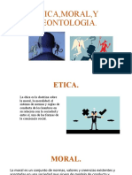 Etica, Moral, y Deontologia