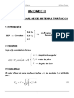 3 - Téc. Análise Sistemas Trifásicos