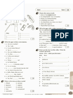 Elementary Unit 1 Test