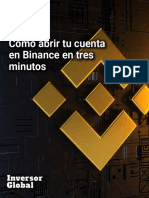 Cómo Abrir Tu Cuenta en Binance en Tres Minutos