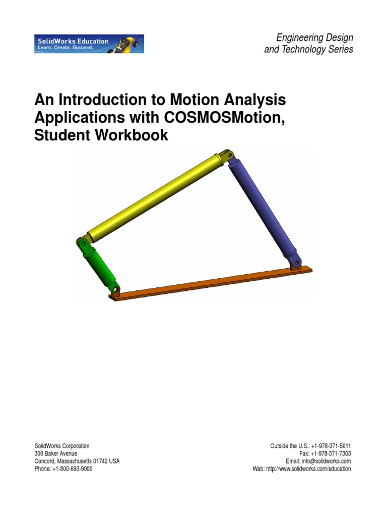 An Introduction To Motion Analysis Applications With Cosmosmotion ...