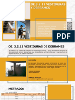 Vestiduras de Derrames - Grupo 4