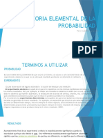 Teoria Elemental de Probabilidad