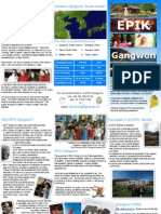 EPIK Gangwon brochure