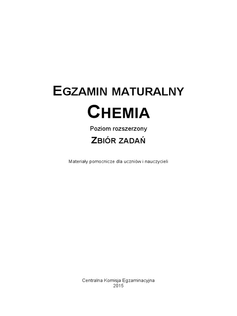 Zbiór Zadań Z Chemii Pazdro Pdf