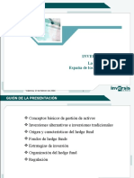 Inversis Banco La Regulación en España de Los Hedge Funds: Valencia, 23 de Febrero de 2004