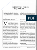 Role of MT in Psychiatry