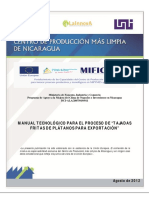 121015 Manual Tecnológico Para El Proceso de Tajadas