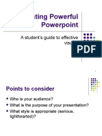 Creating Powerful Power Point