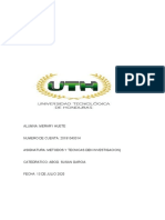 Tarea Segundo Parcial Metodos Merary Huete