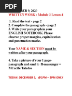 Final English Grade 6 Week 4 Second Quarter Adverb Propaganda
