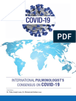 Dr. Tinku Joseph, Dr. Mohammed Ashkan - International Pulmonologist’s Consensus on COVID-19-International Pulmonologist’s Consensus Group on COVID-19 (2020)