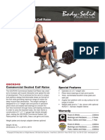 GSCR349: Commercial Seated Calf Raise