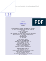 ROSÉ Lyrics: My Lips Trembled, My Eyes Watered, My Heart Beat Painfully and I Caught My Self Gasping For Breath