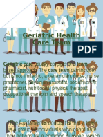 Geriatic Health Care Team