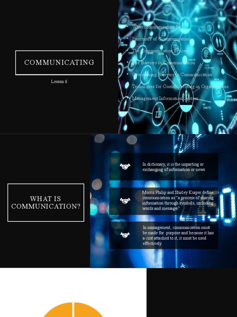 Communicating: Lesson 6 | PDF | Code | Nonverbal Communication