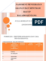 Manajement Penyehatan Makanan Dan Minumam