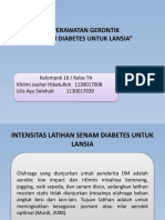 10 - Senam Diabetes Pada Lansia
