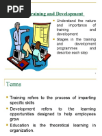 Employee Training and Development