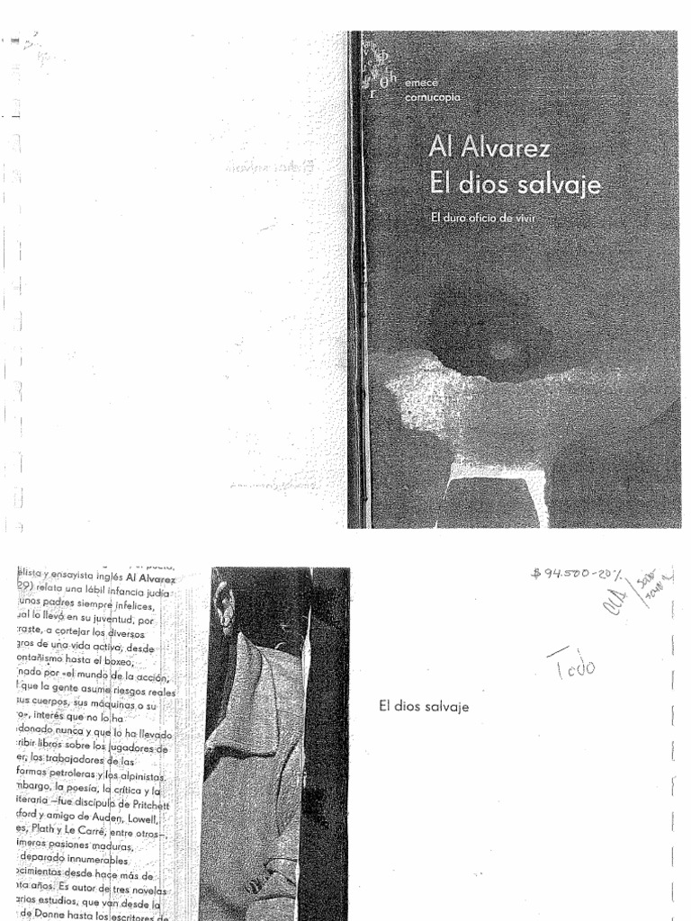 Al Álvarez El Dios Salvaje PDF 
