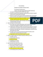 Soal Teks Editorial 50 PG Pretest