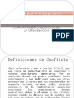 Frustracion y Conflicto