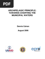 Download Archipelagic Principle Towards Charting of the Municipal Waters by epra SN4938593 doc pdf