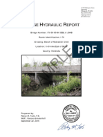 Sample Hydraulics Scour Report