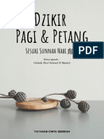 Ebook - Dzikir Pagi Petang Sesuai Sunnah