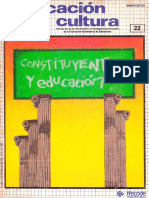 1991 La Educacion en Las Constituciones Colombianas