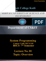 Punjab College Kotli: Mirpur University of Science and Technology