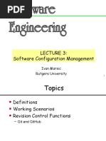 Software Configuration Management: Ivan Marsic Rutgers University