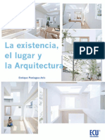 La Existencia El Lugar y La Arquitectura - Enrique Panigua Aris