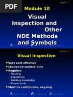 ASME Sec V Article 9: Visual Examination | PDF | Lighting | Visual Acuity