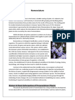 Nomenclature: History & Basic Information of Nomenclature Plants