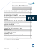 Commissioning Checklist