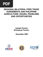 Download Regional-bilateral Free Trade Agreements and the Philippine Agriculture Issues Problems and Oppo by epra SN4938693 doc pdf