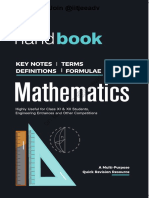 Math Handbook PDF