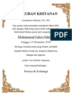 Syukuran Khitanan