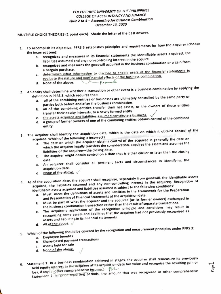 Quiz 2 To 4 | PDF